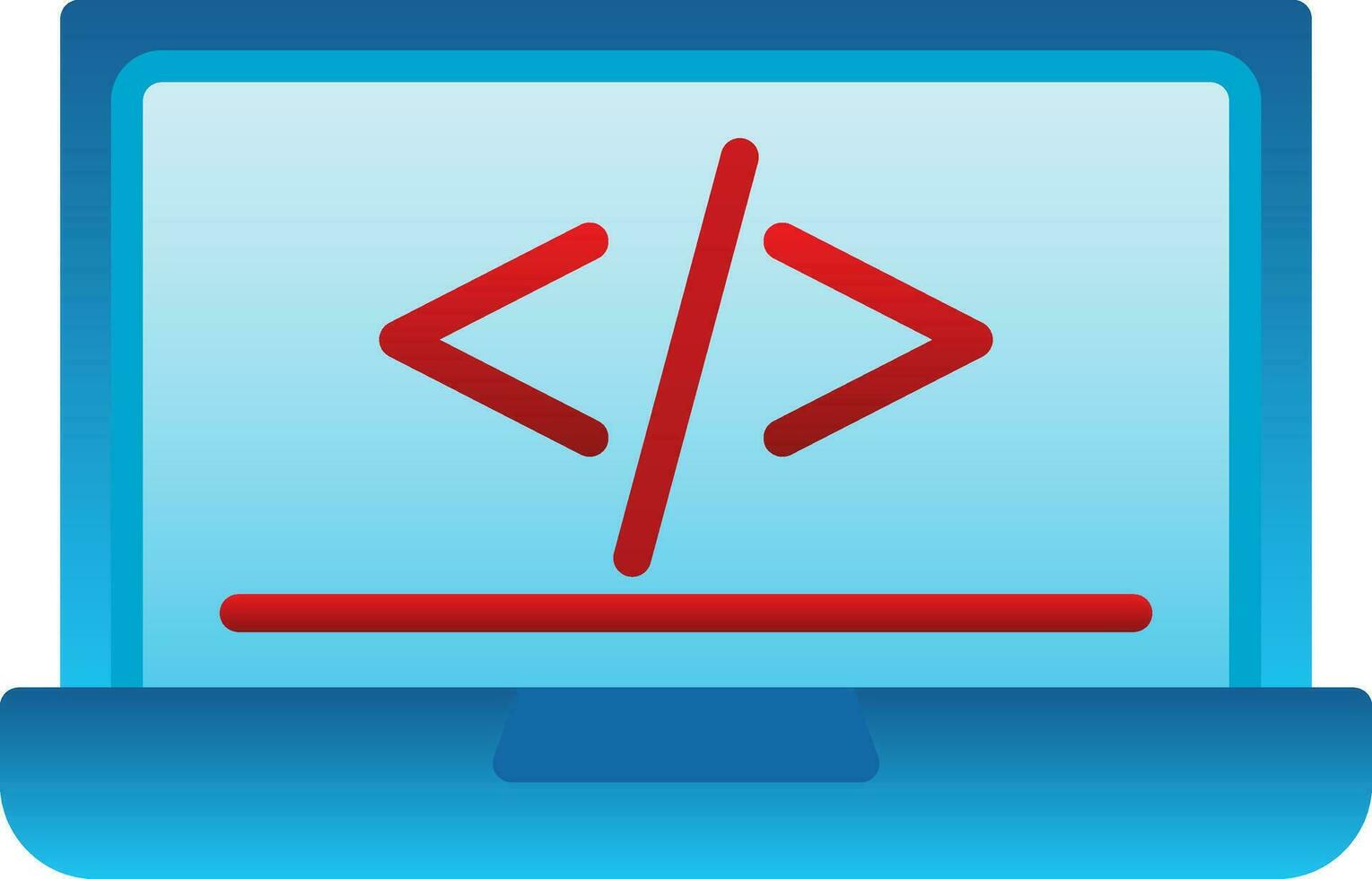 código programación vector icono diseño