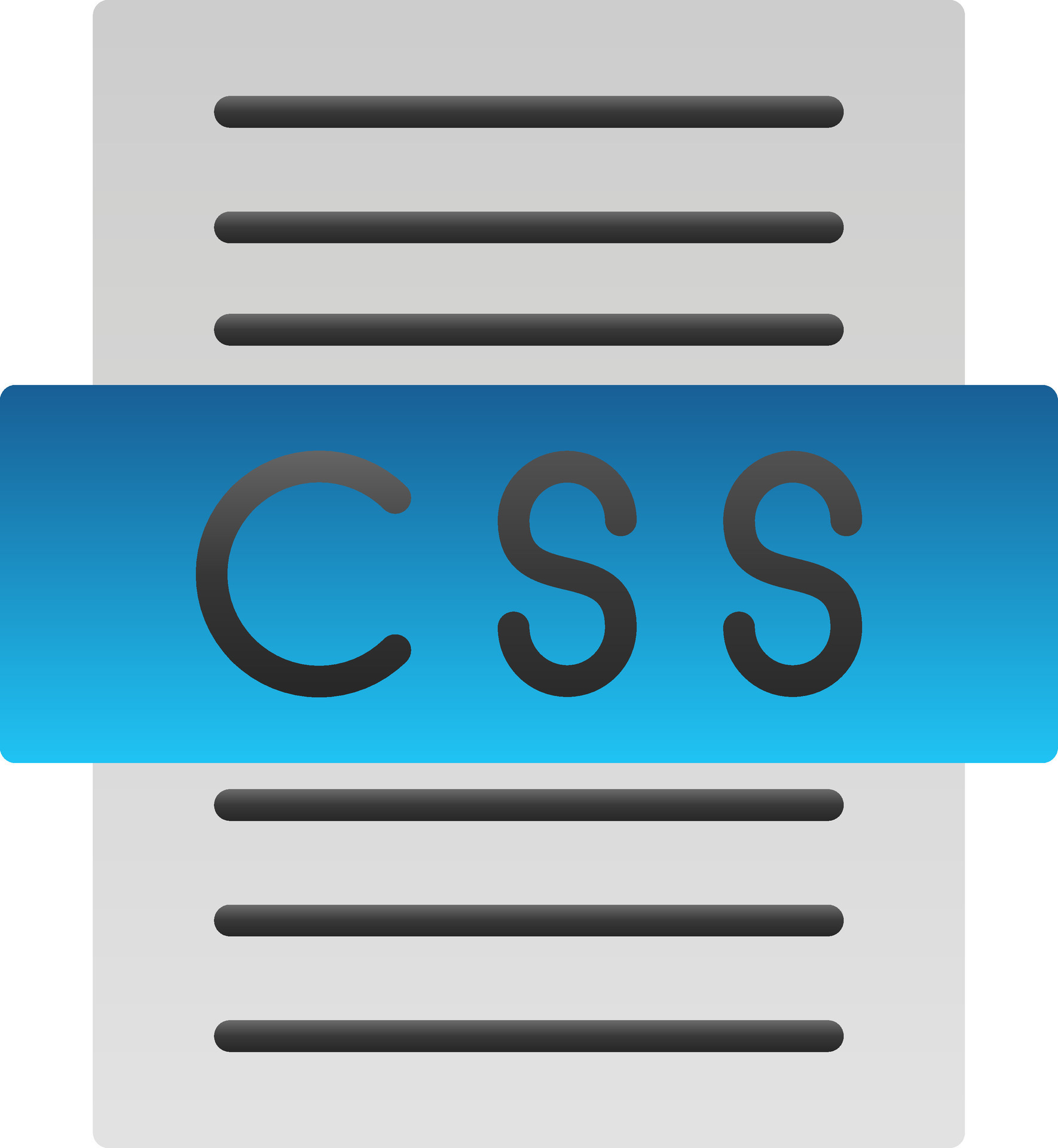 Css file Vector Icon Design 24936290 Vector Art at Vecteezy