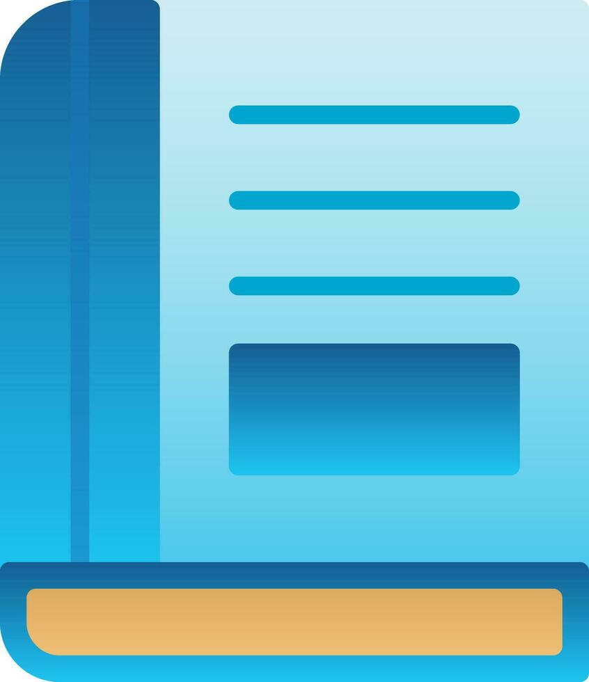Book Vector Icon Design