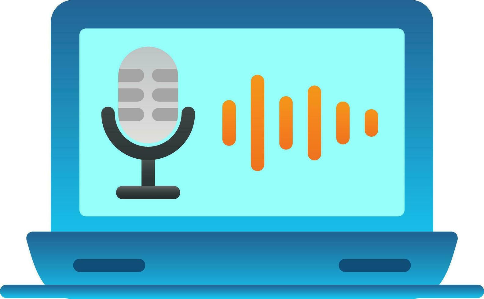 Recording Vector Icon Design