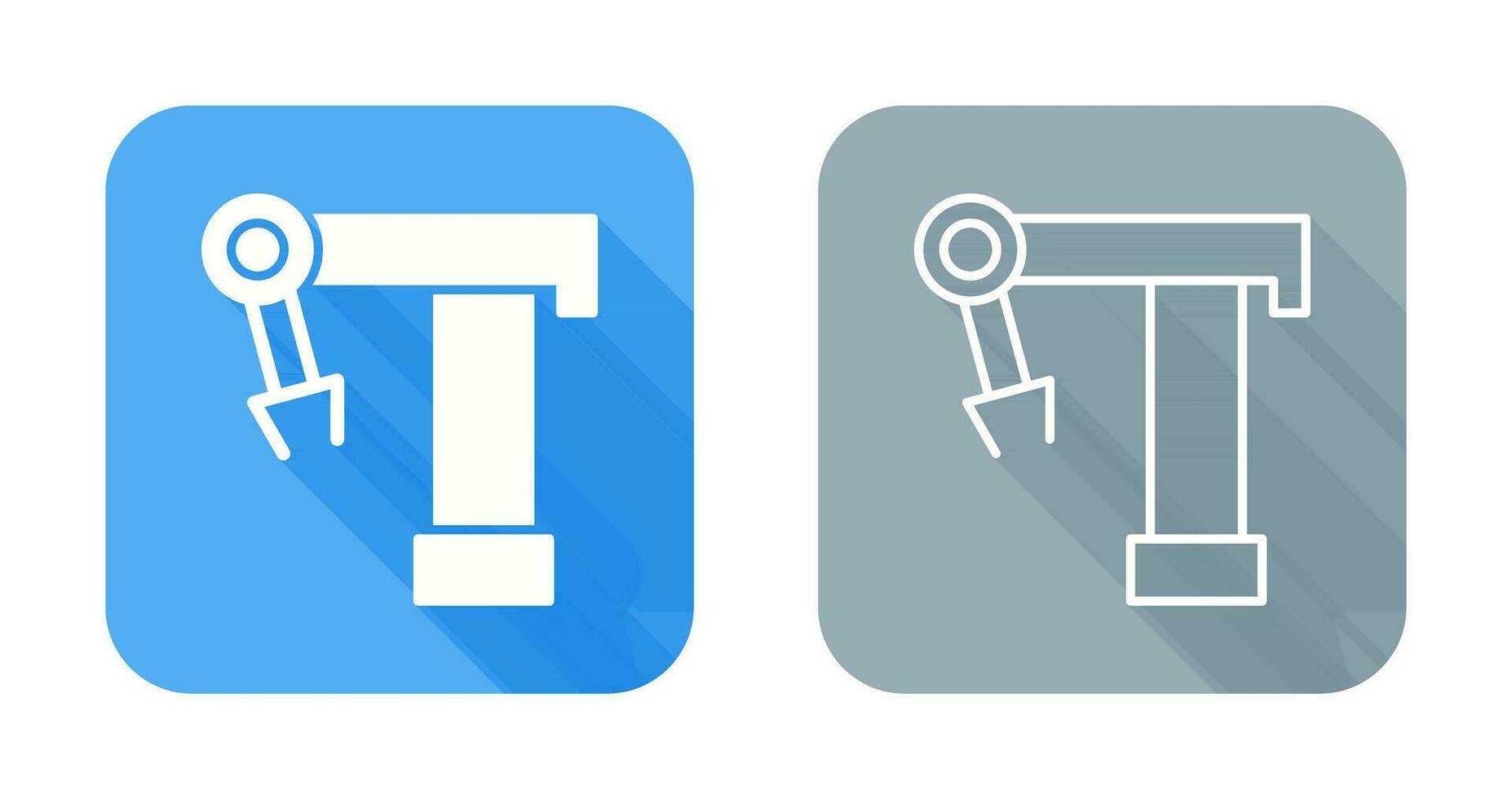 Robotic Arm Vector Icon