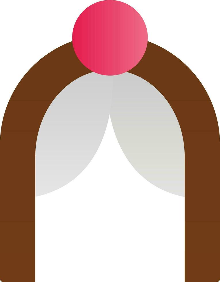 diseño de icono de vector de arco