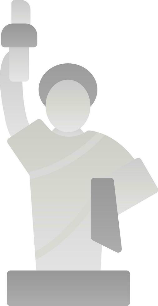 Statue Vector Icon Design