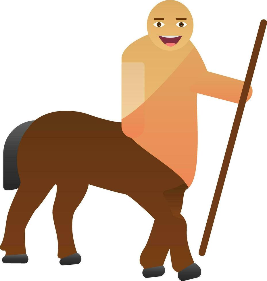 Centaur Vector Icon Design