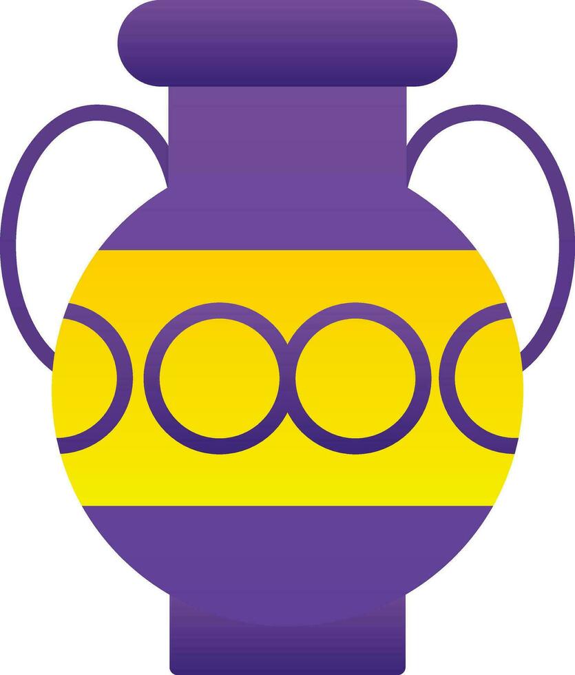 Amphora Vector Icon Design