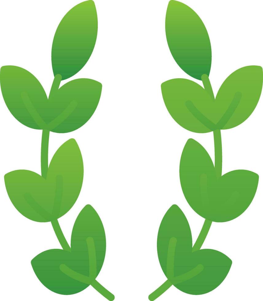 Laurel Vector Icon Design