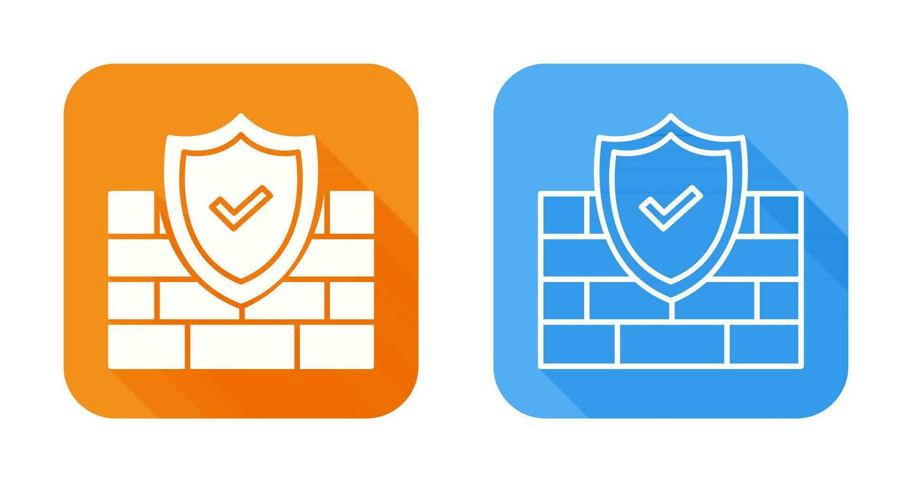 FireWall Vector Icon