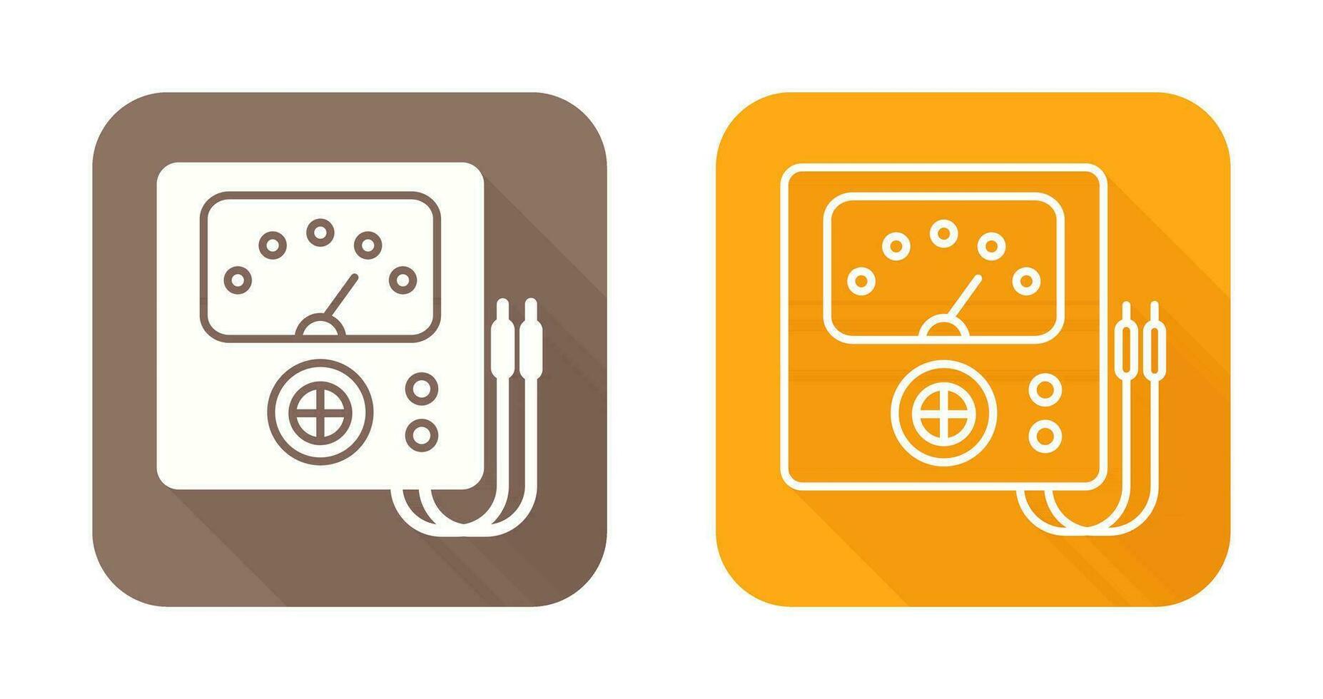 Voltmeter Vector Icon