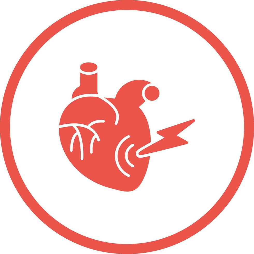 Heart Attack Vector Icon