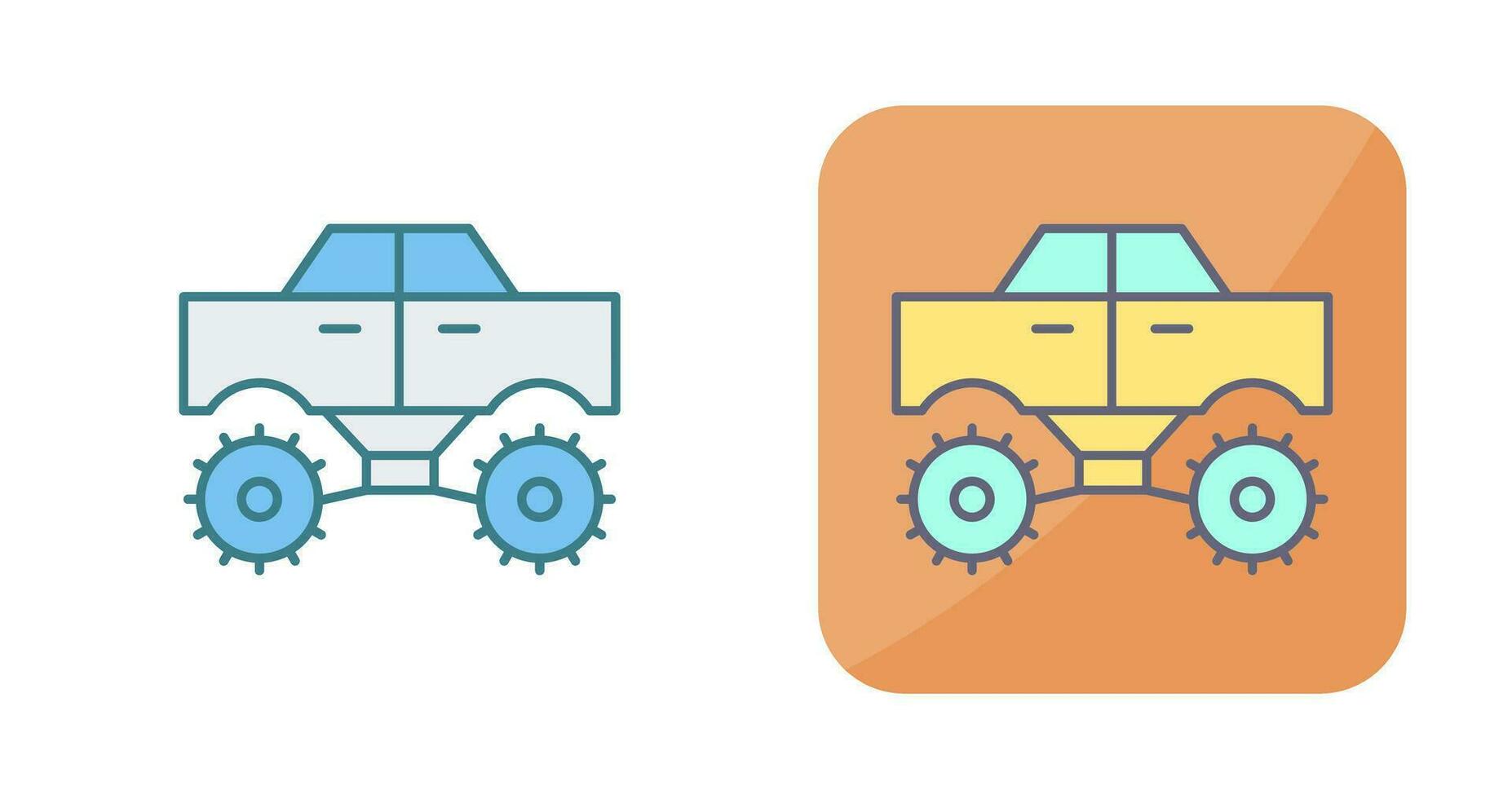 Monster Truck Vector Icon