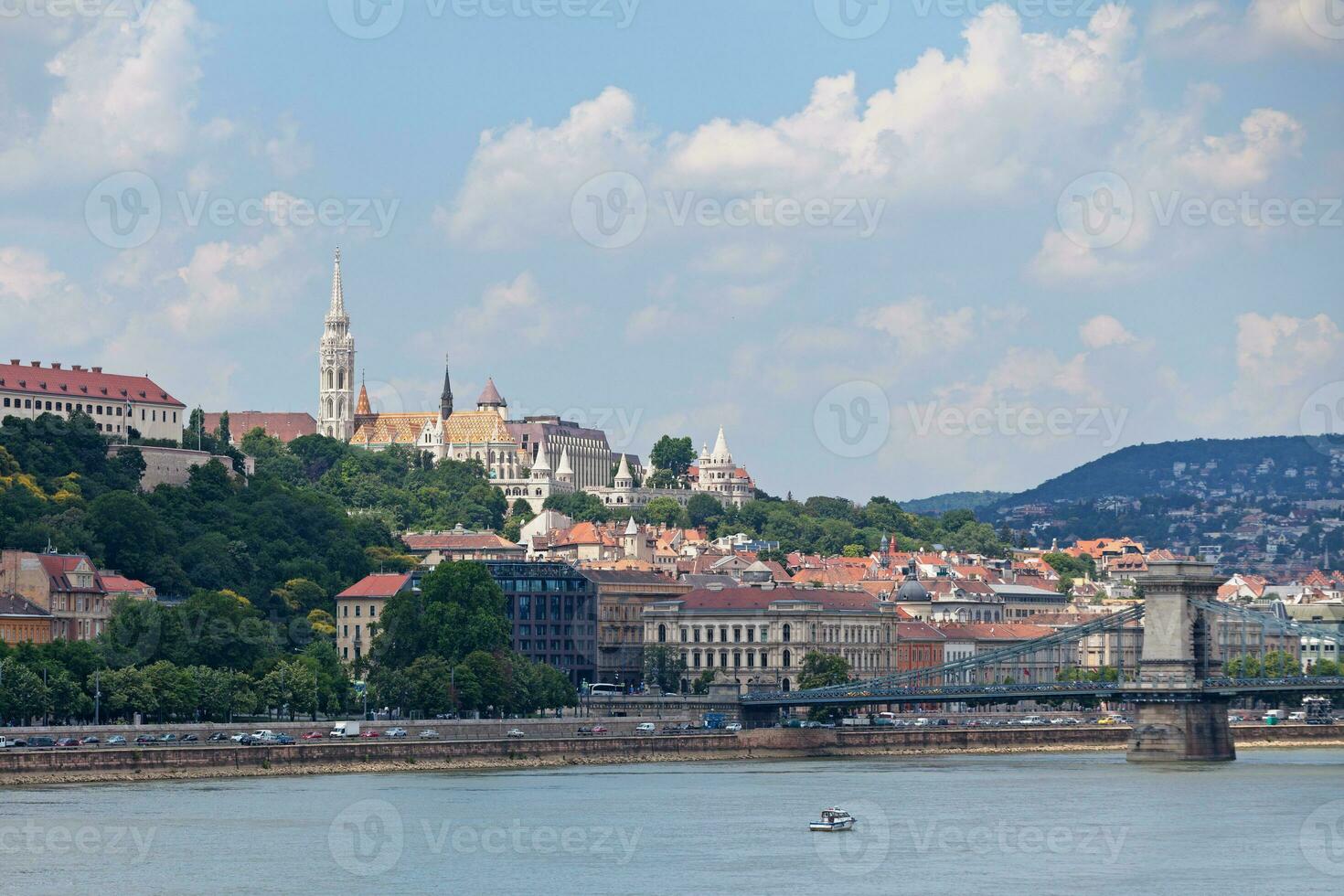 Buda hill in Budapest photo