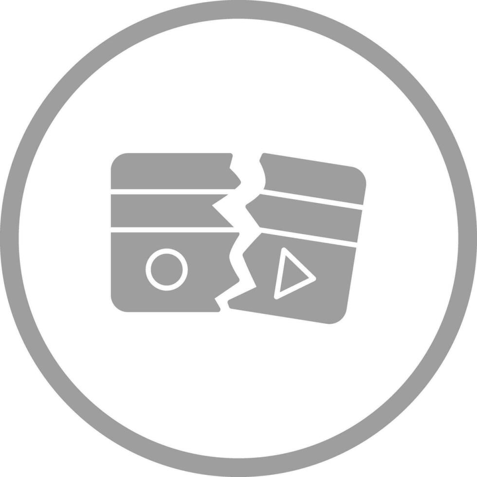 Broken Vector Icon