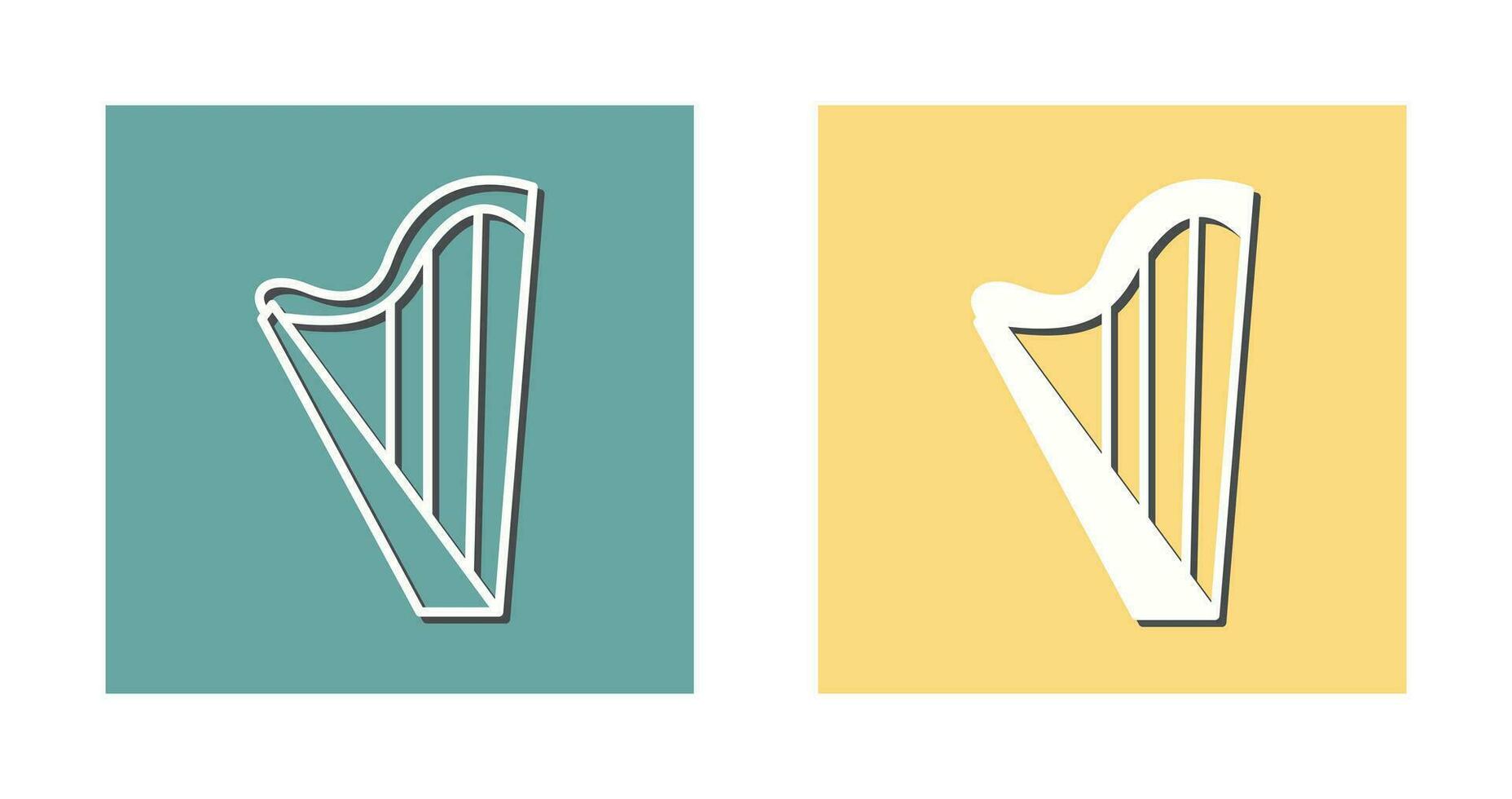 Harp Vector Icon