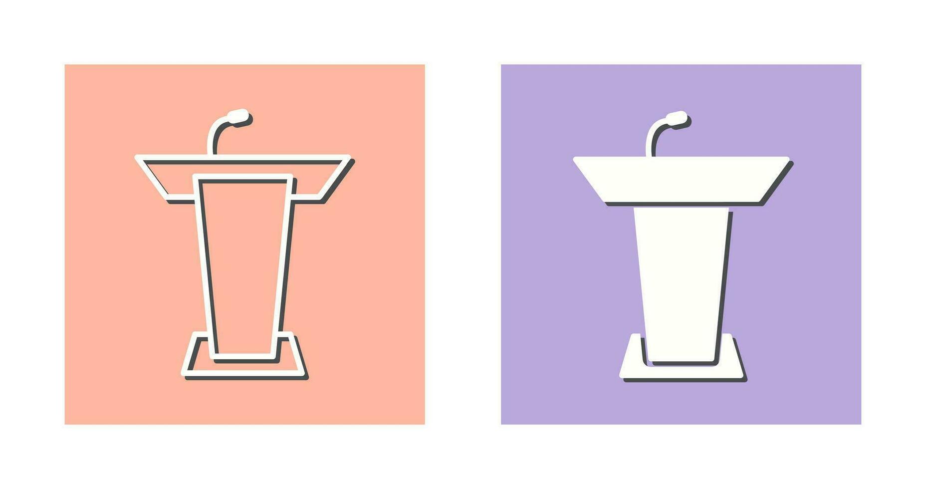 Podium Vector Icon