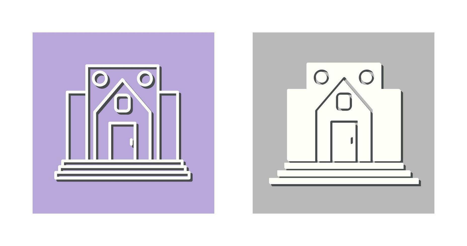 Museum Building Vector Icon