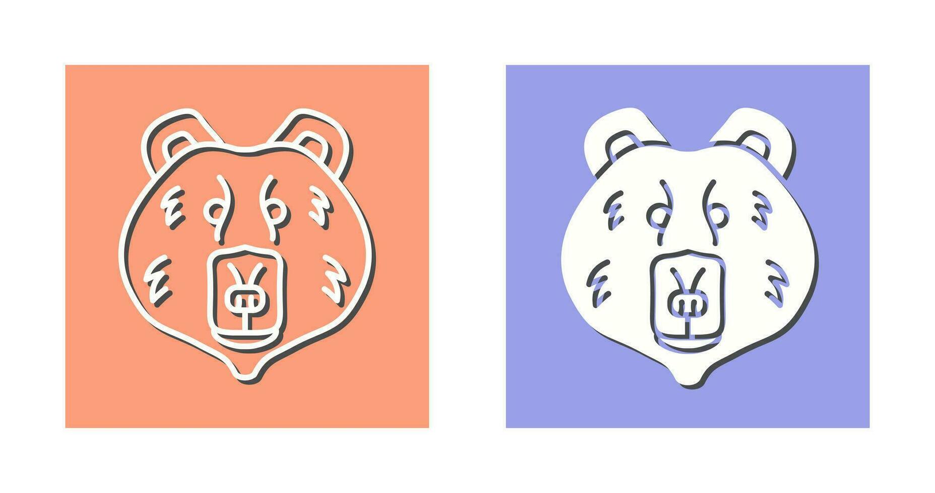 Polar Bear Vector Icon