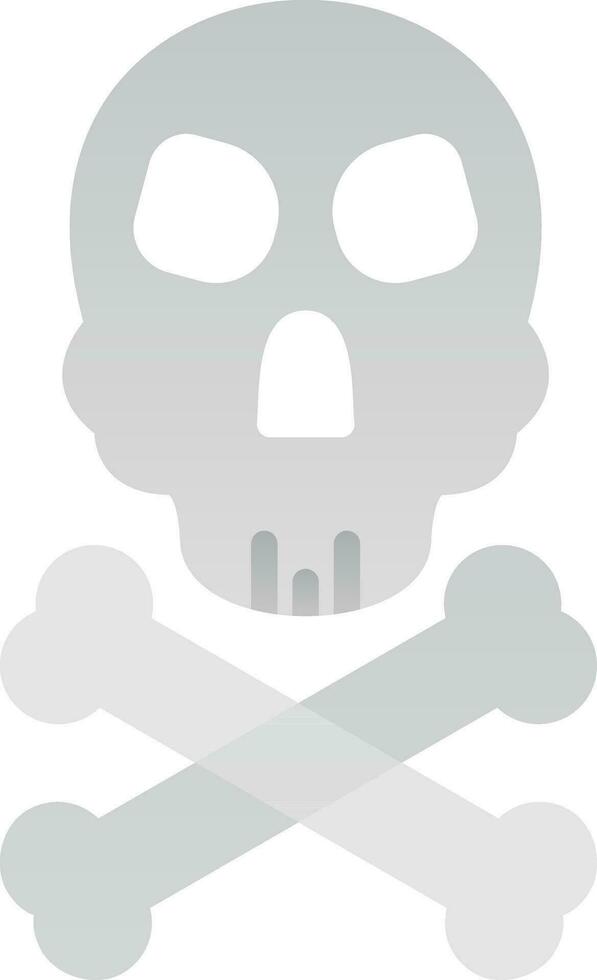 diseño de icono de vector de cráneo