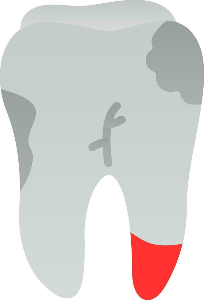 caries vector icono diseño