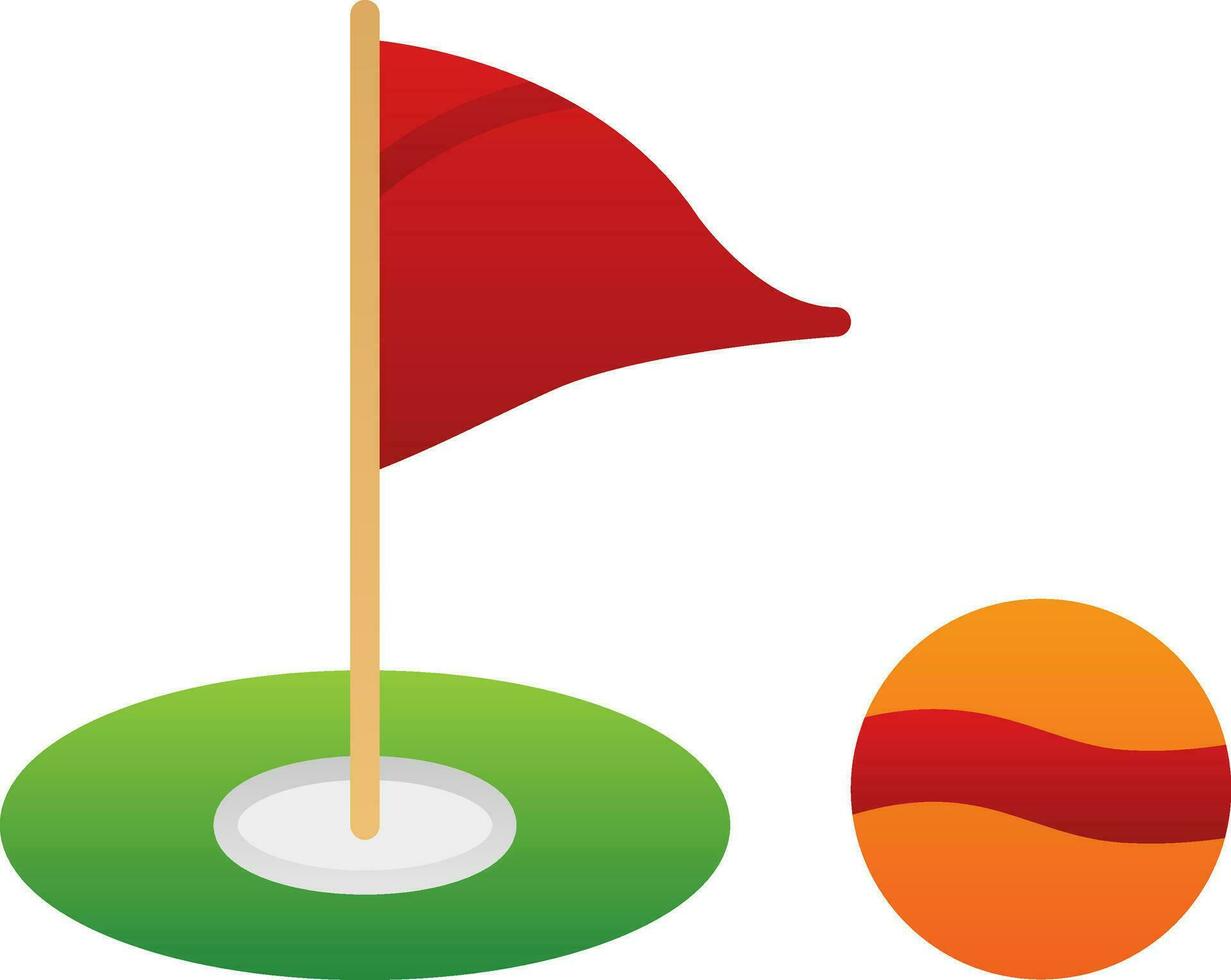 diseño de icono de vector de golf