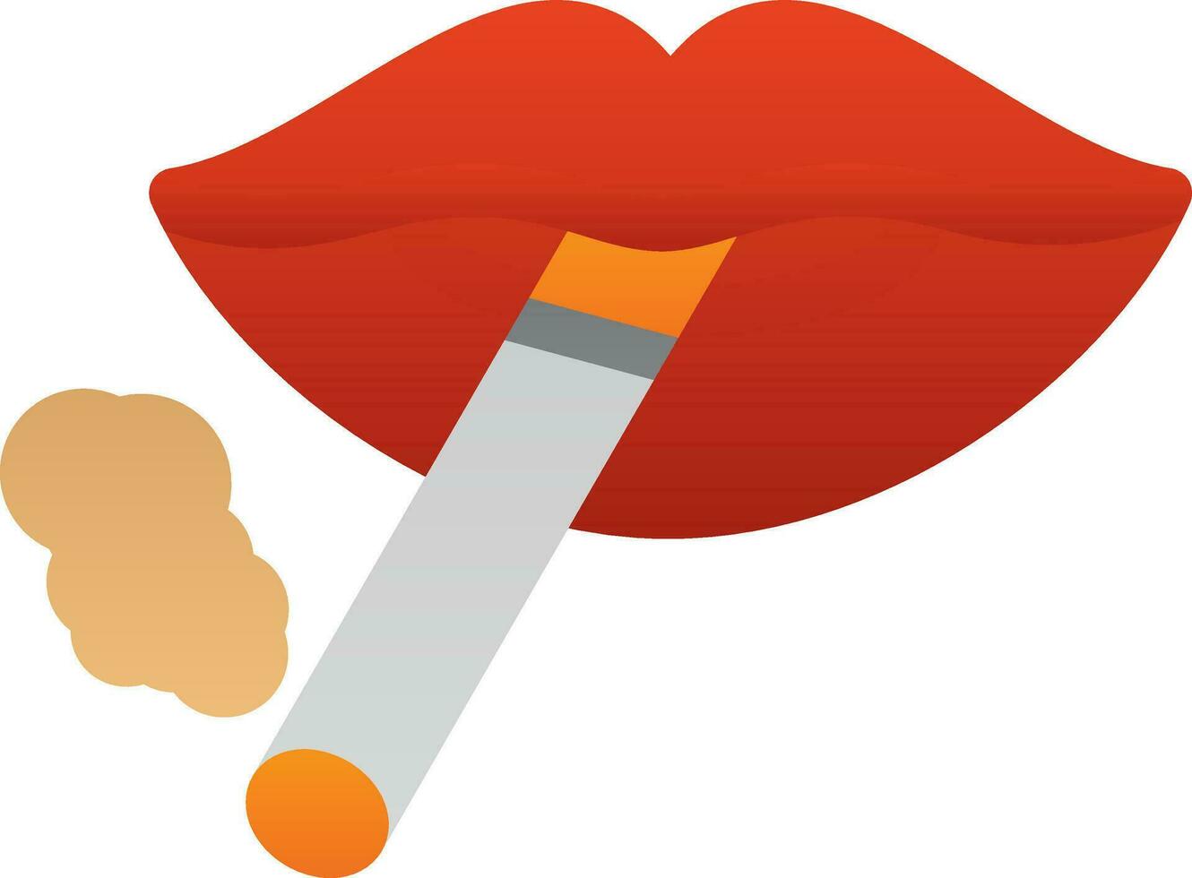 Lips Vector Icon Design