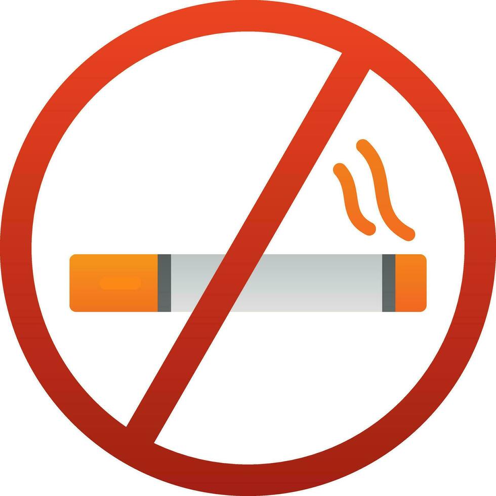 Quit smoking Vector Icon Design
