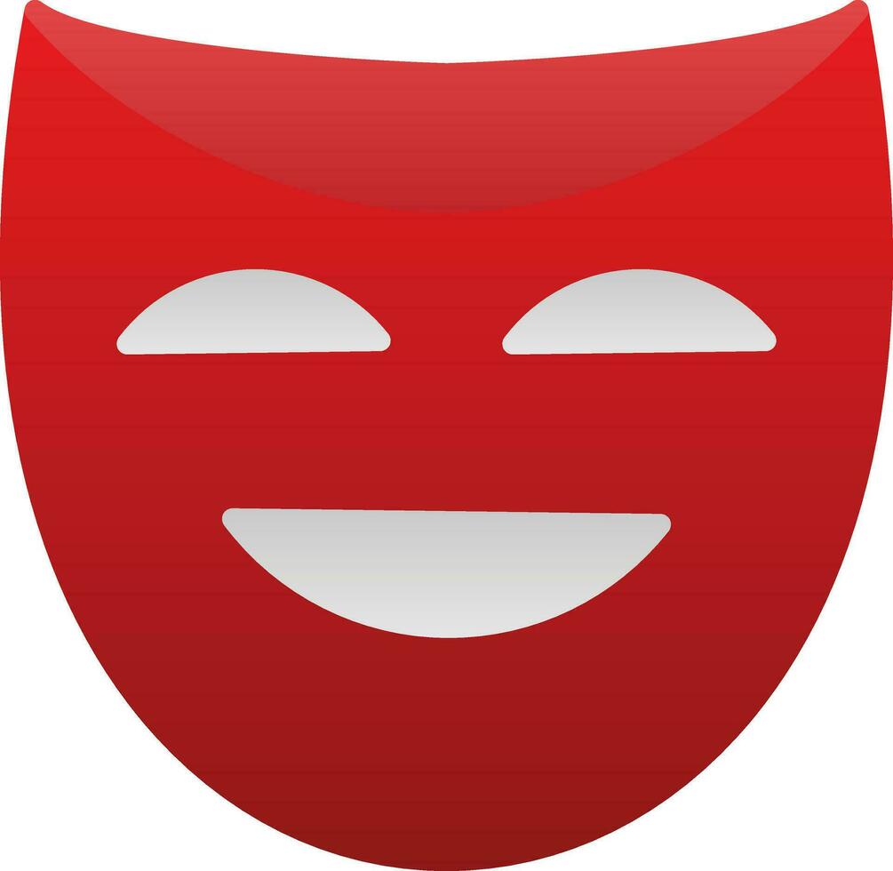 Theater masks Vector Icon Design