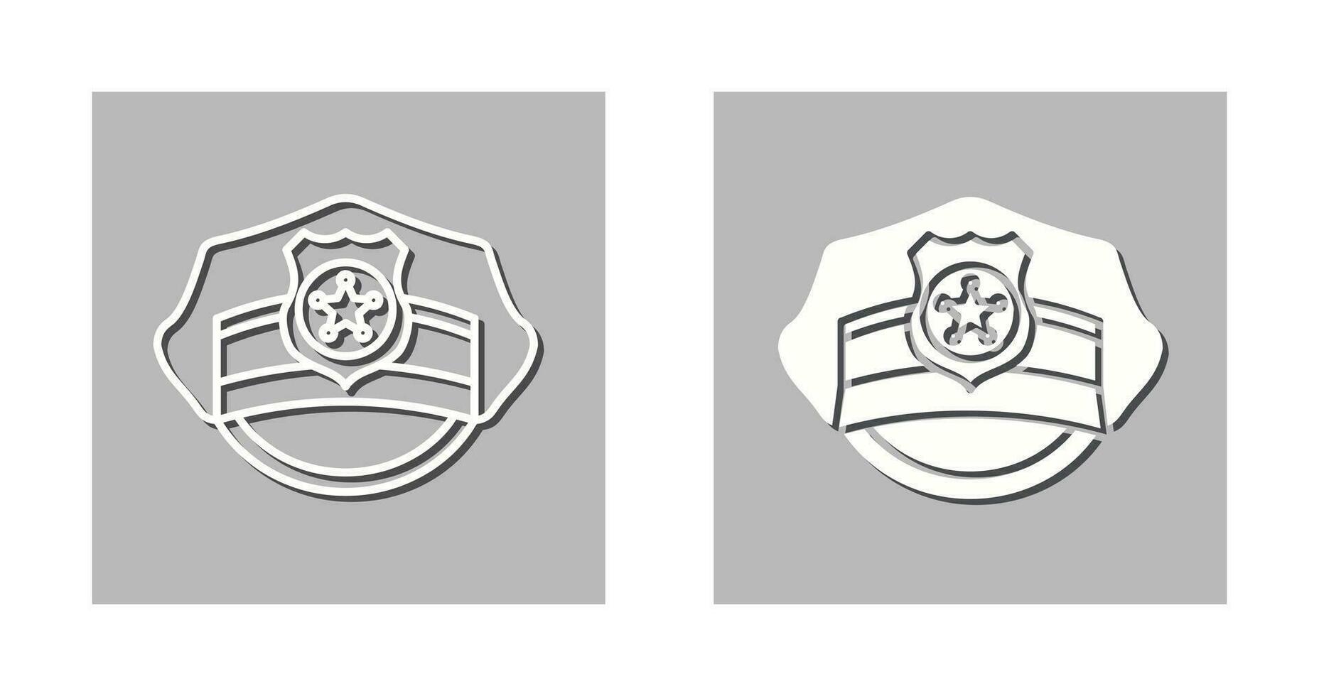 Police Hat Vector Icon