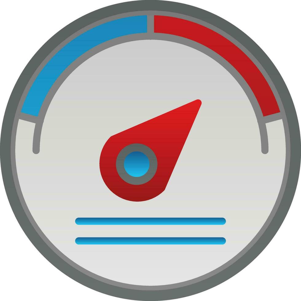 Meter Vector Icon Design