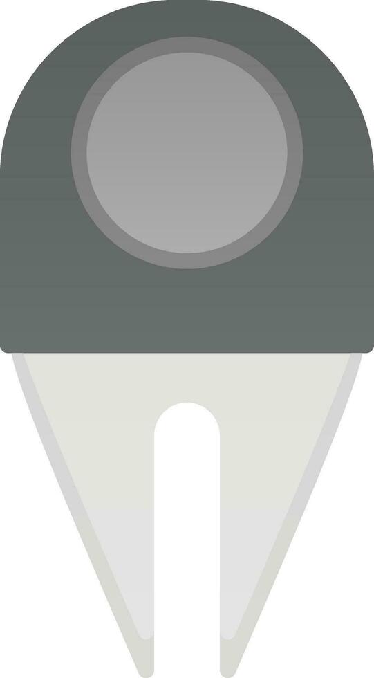 Divot Vector Icon Design