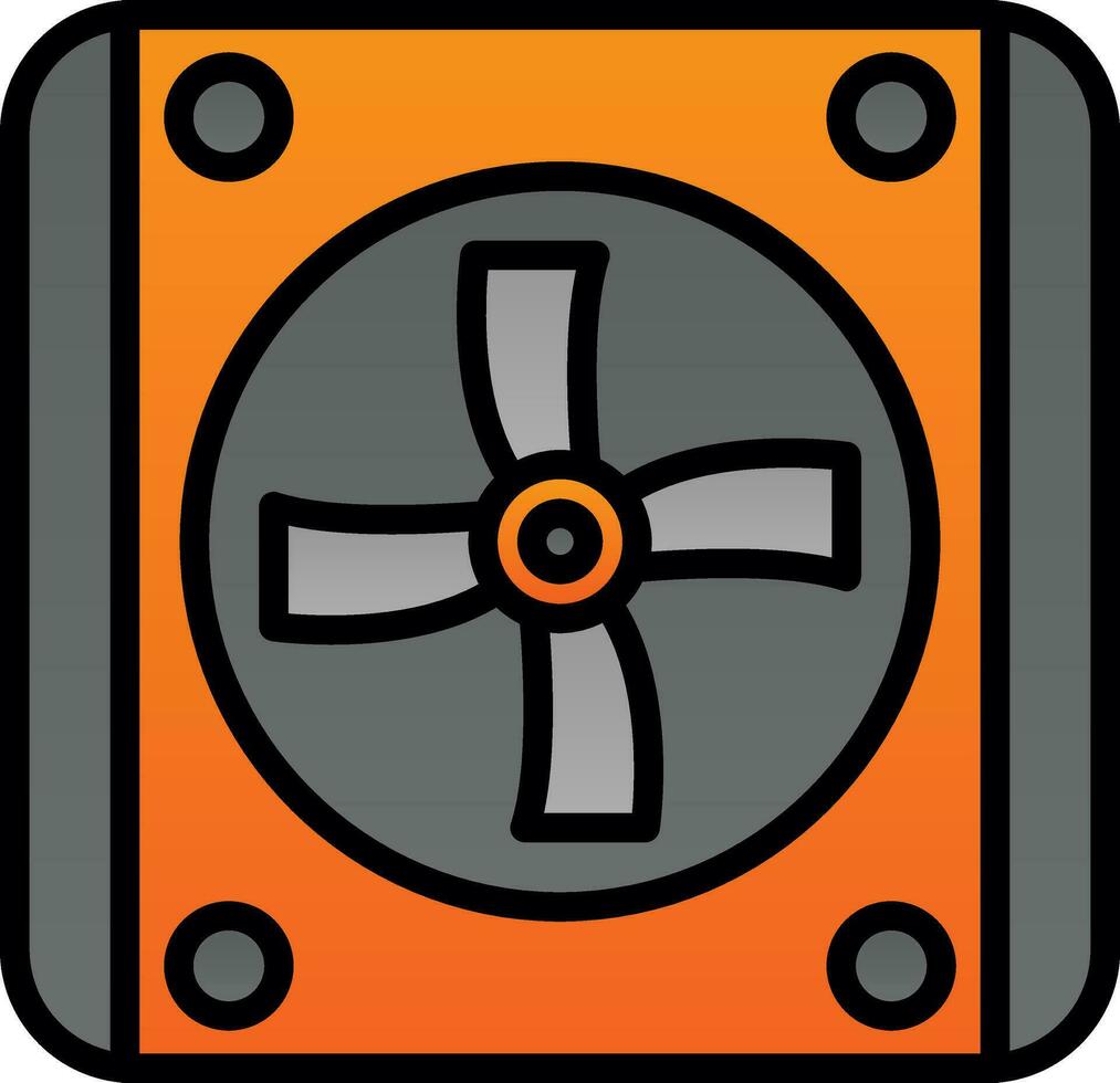 Cooler Vector Icon Design