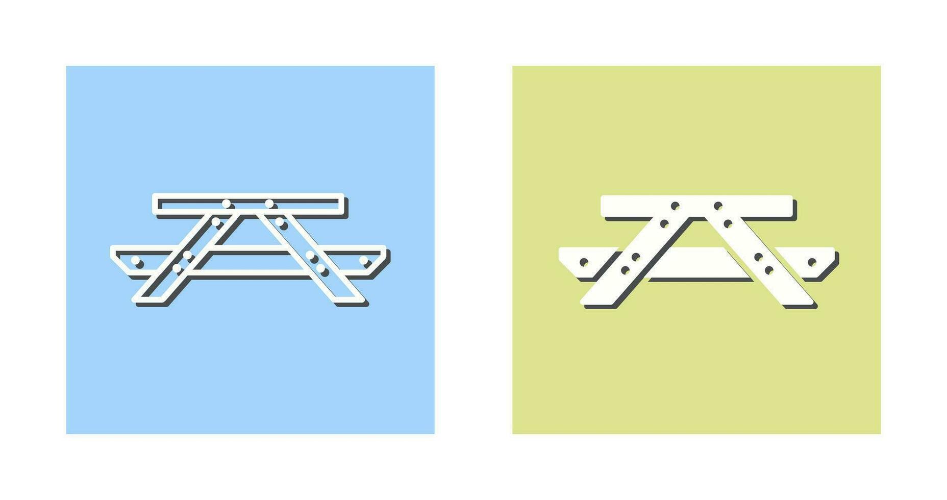 Picnic of Table Vector Icon