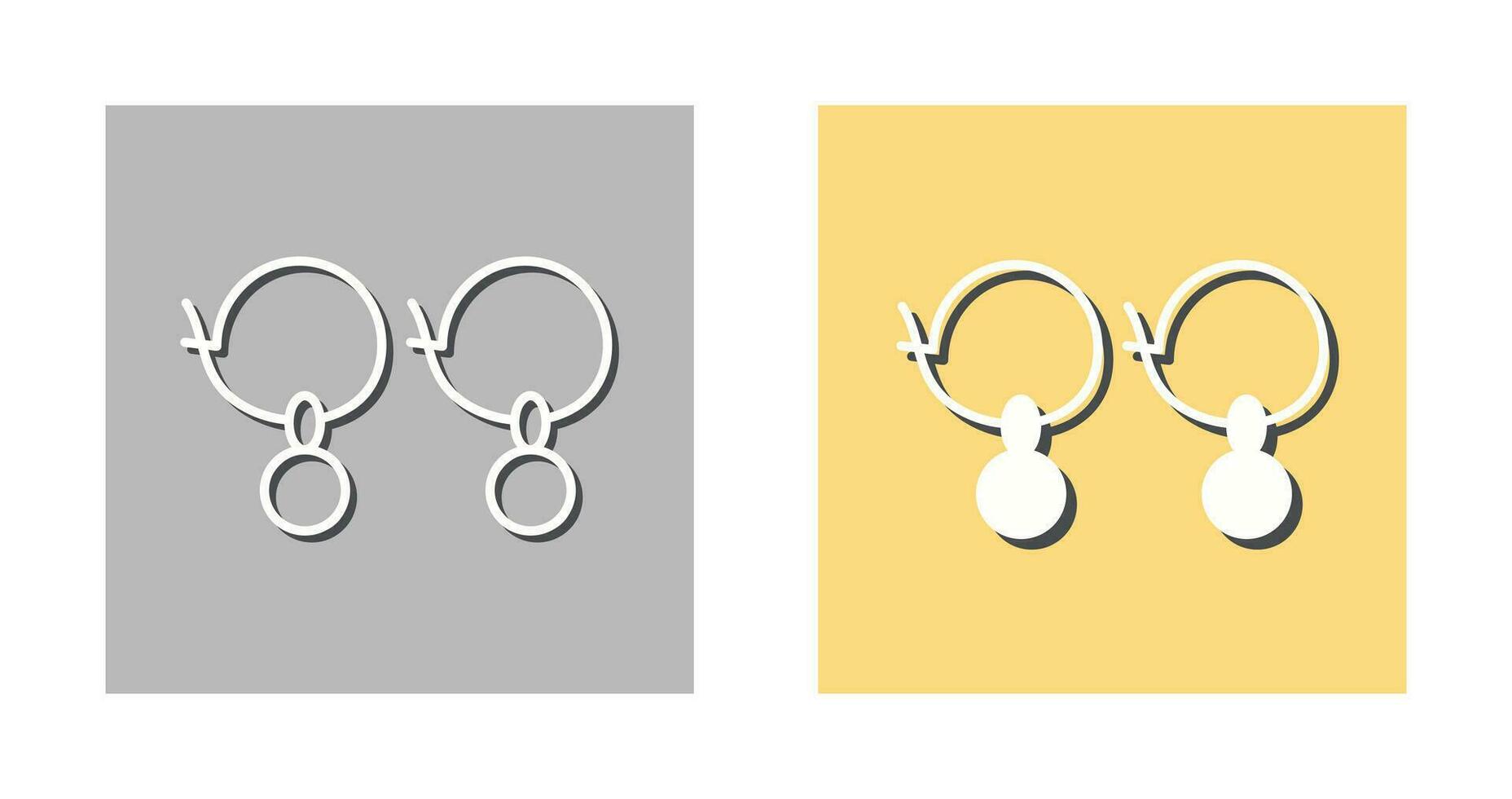 Earrings Vector Icon