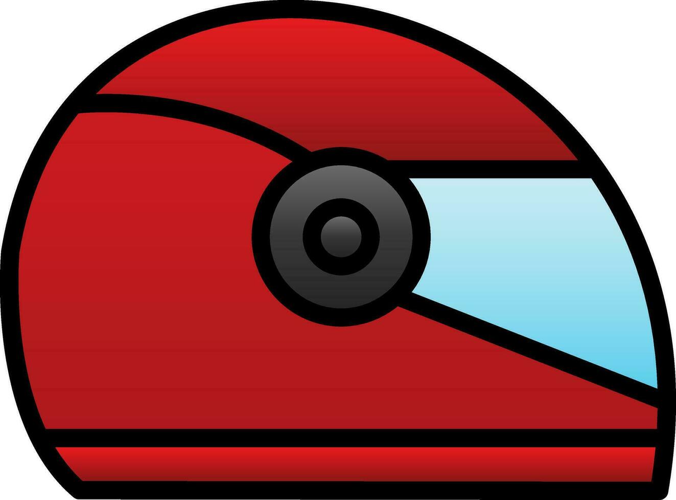 Helmet Vector Icon Design