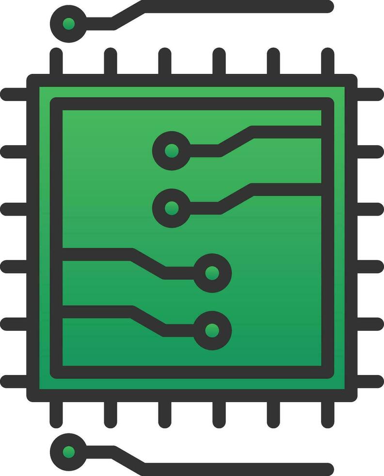 Chip Vector Icon Design