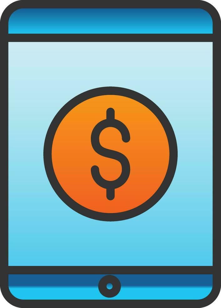 Online payment Vector Icon Design