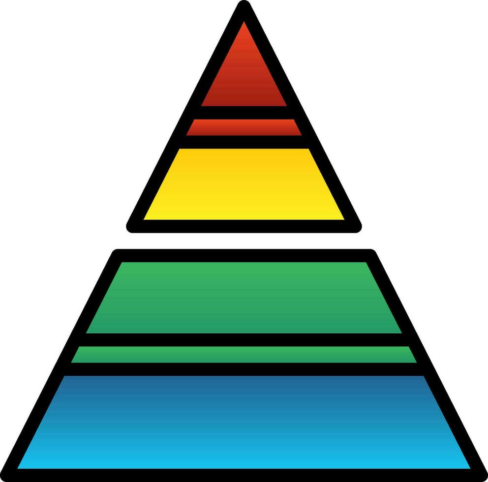 Pyramid Vector Icon Design