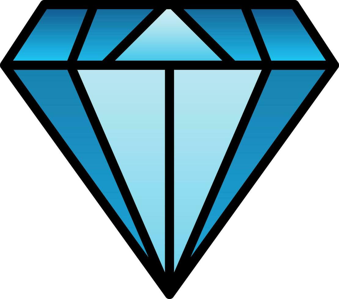 Diamond Vector Icon Design