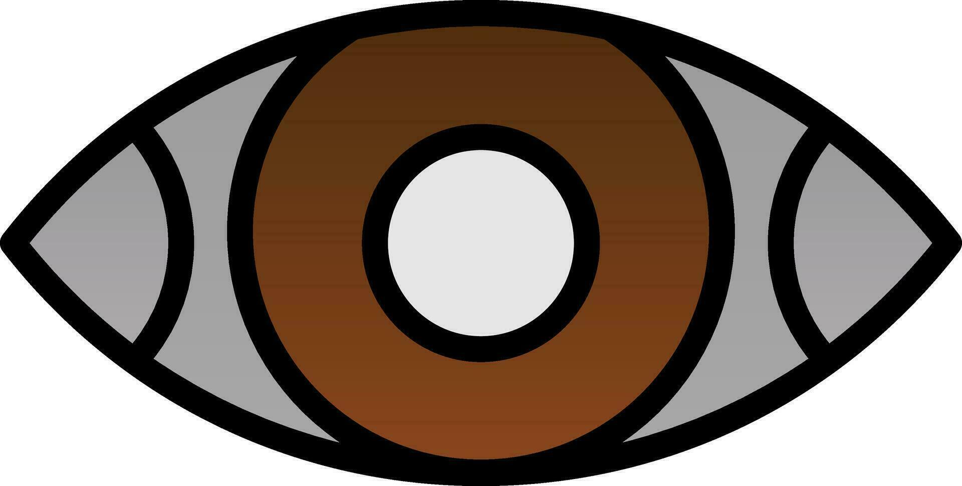 diseño de icono de vector de ojo