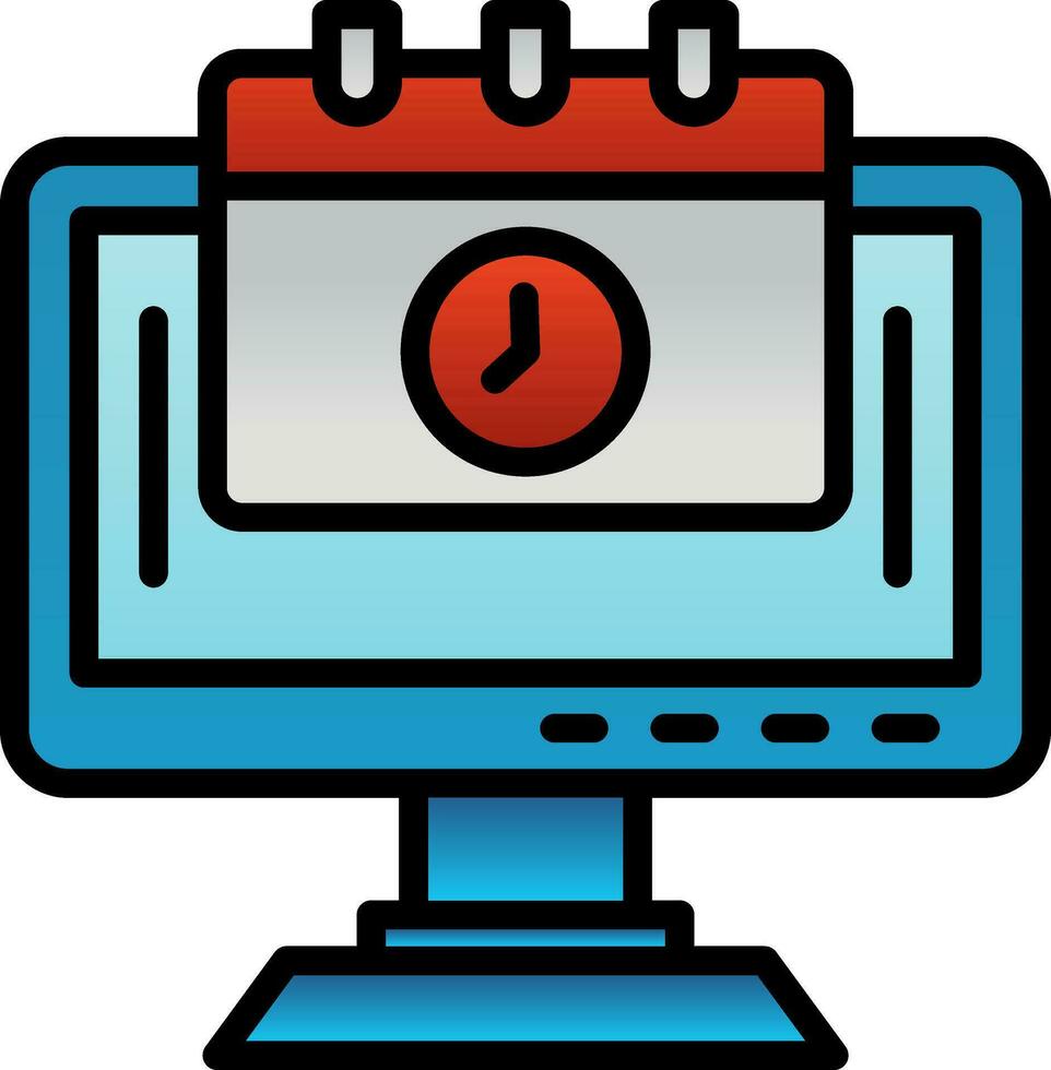 Schedule Vector Icon Design