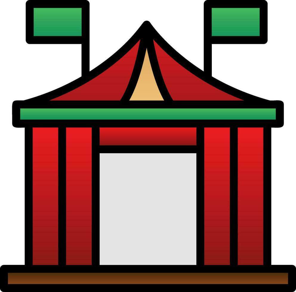 diseño de icono de vector de circo