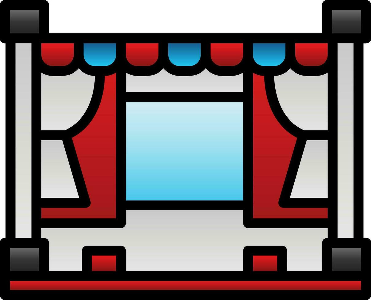 Theater Vector Icon Design