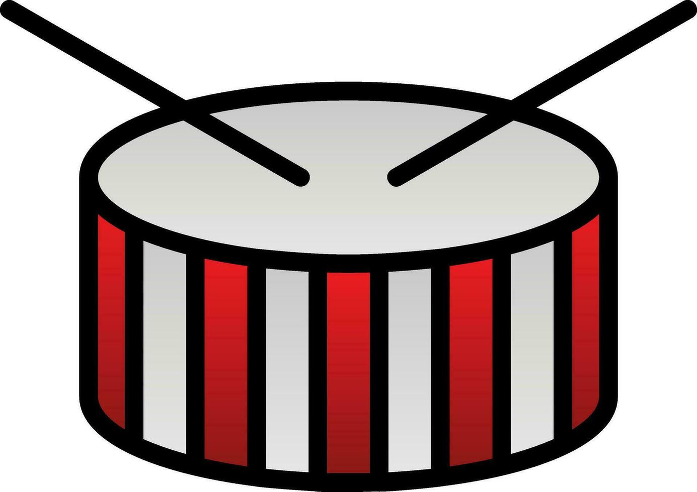 Drum Vector Icon Design