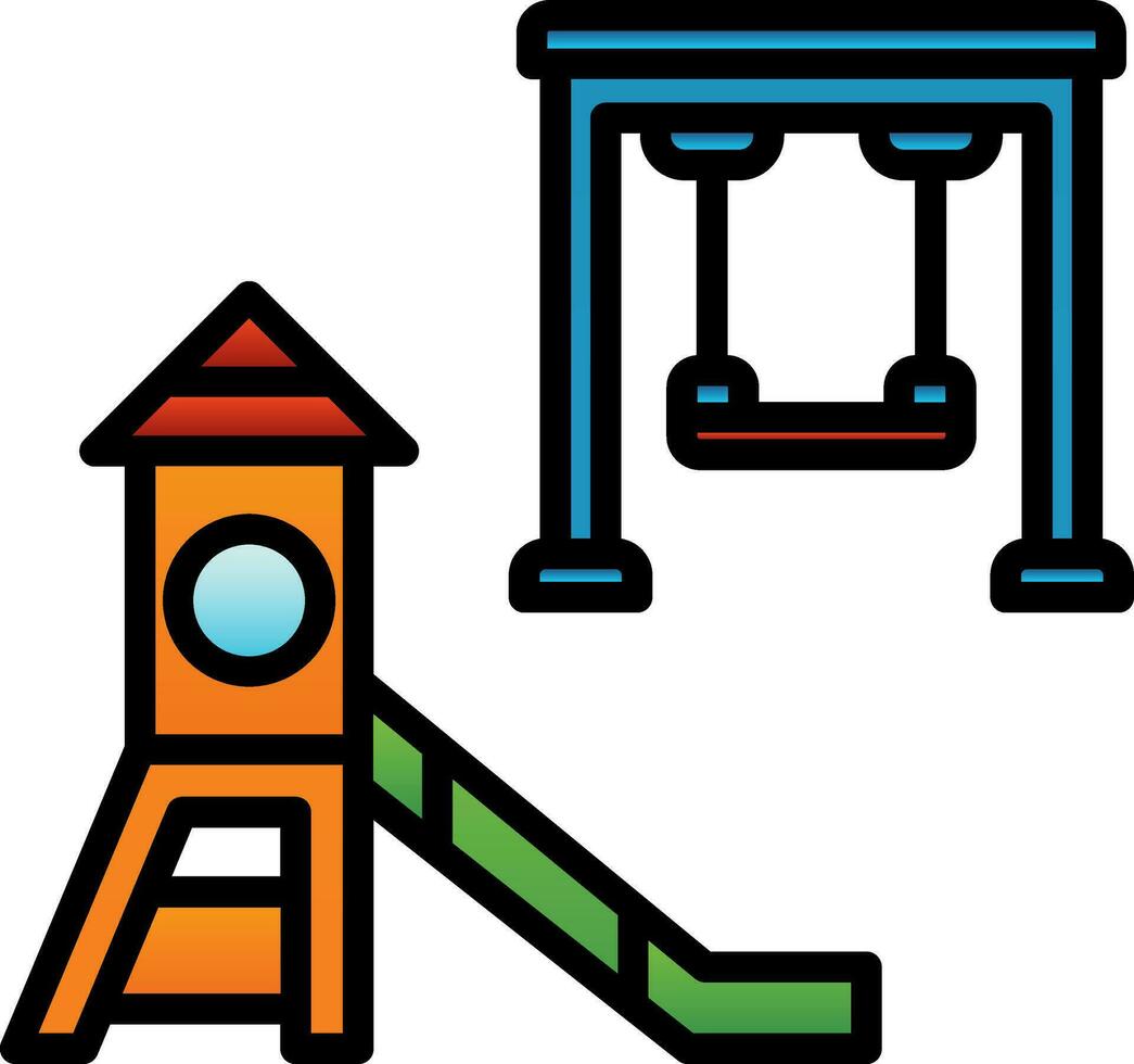 Playground Vector Icon Design