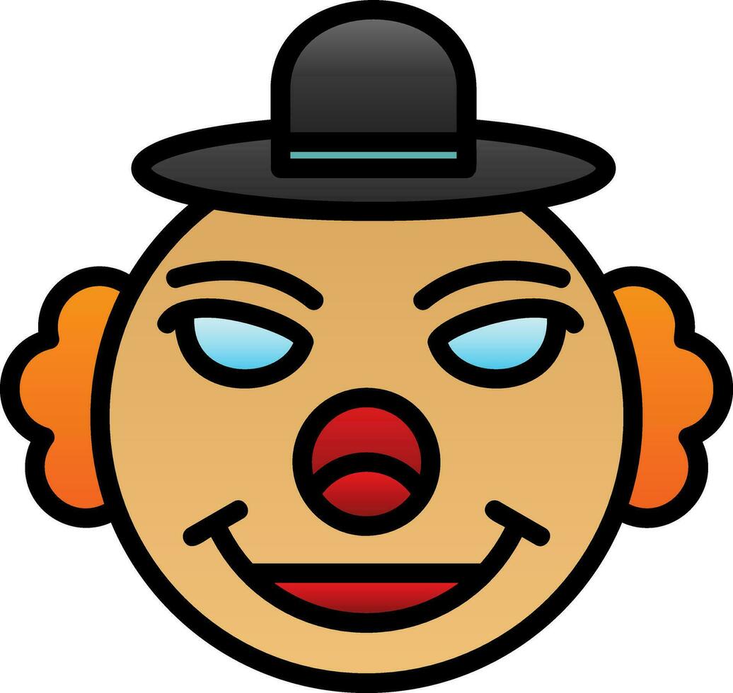 Clown Vector Icon Design