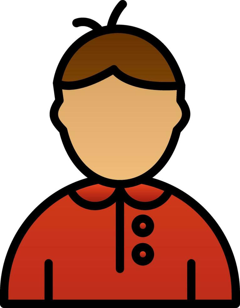 Kid Vector Icon Design