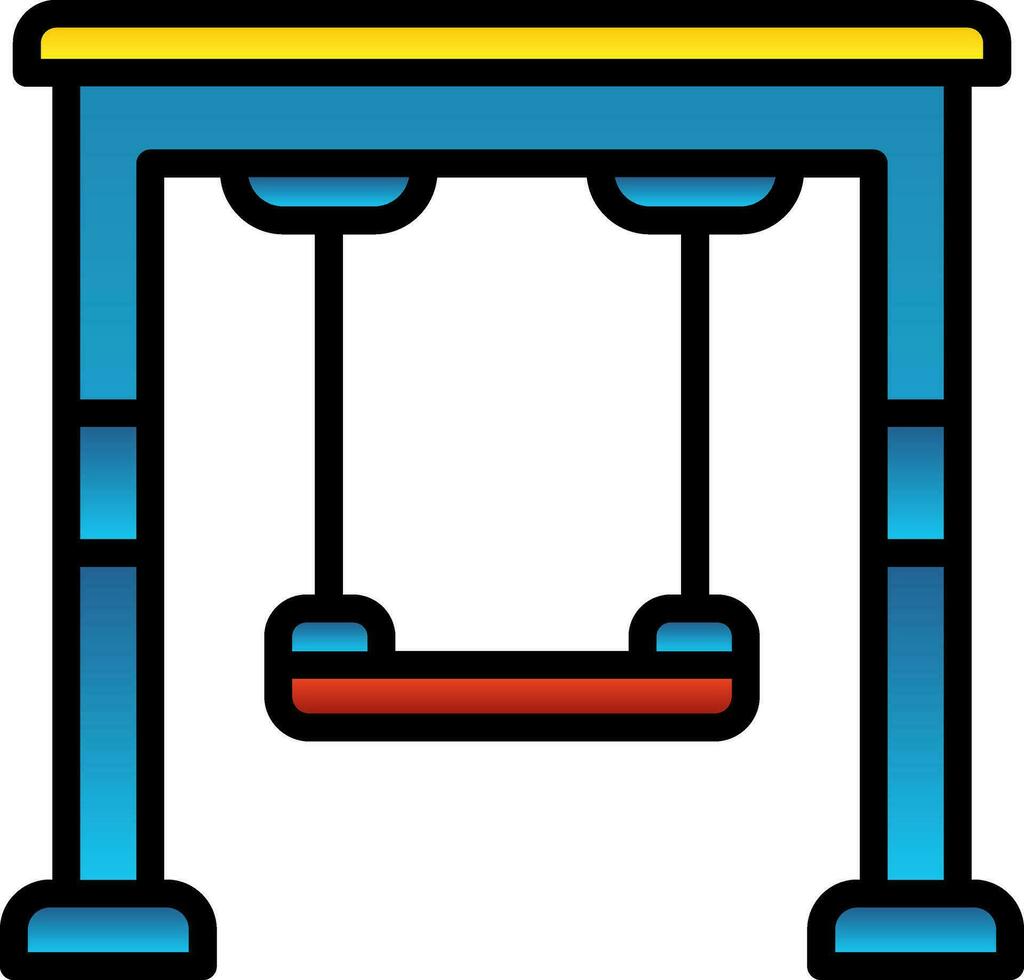 Swing Vector Icon Design