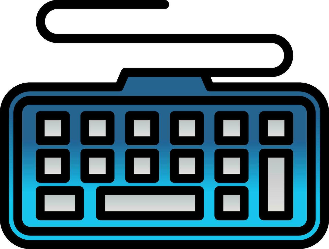 Keyboard Vector Icon Design