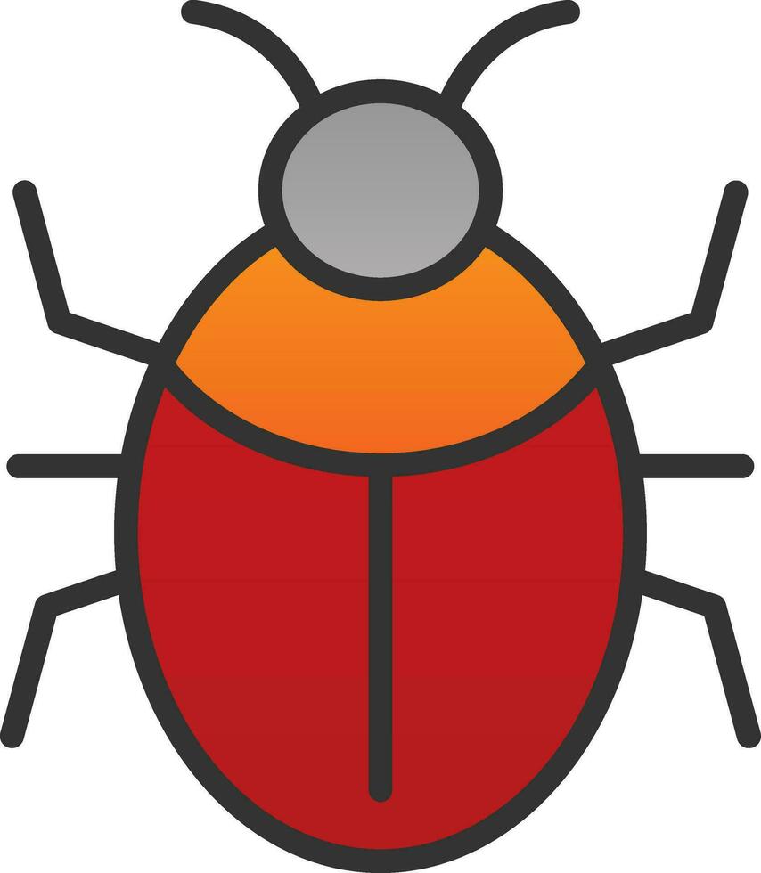Bug Vector Icon Design