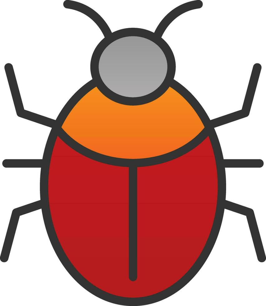 Bug Vector Icon Design