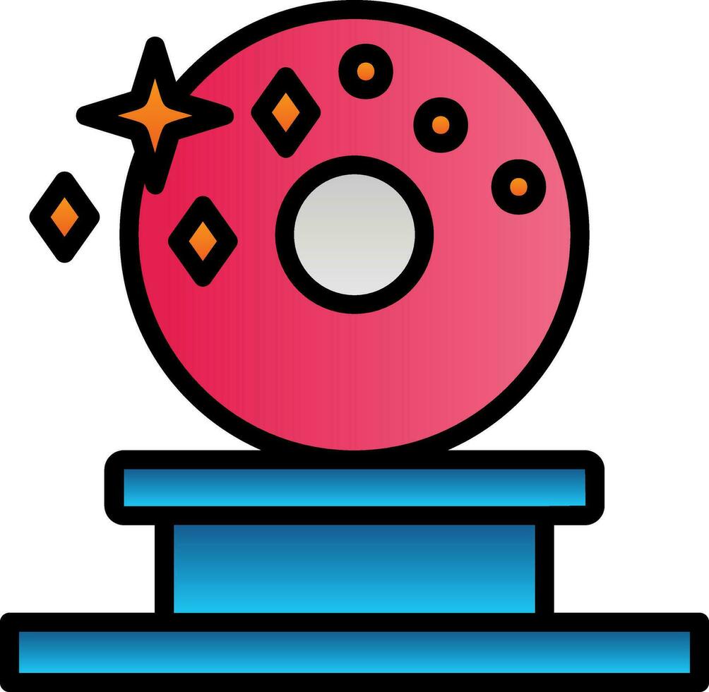 diseño de icono de vector de adivino